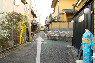 Narrow backstreet